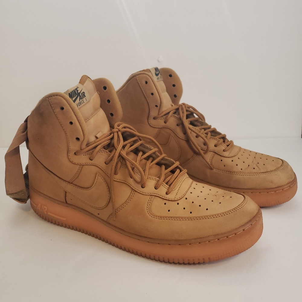 Nike Air Force 1 High 07 LV8 WB Flax 882096 200 Lifestyle 2016 Size 13